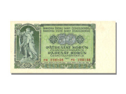 Billet, Tchécoslovaquie, 50 Korun, 1953, NEUF - Cecoslovacchia