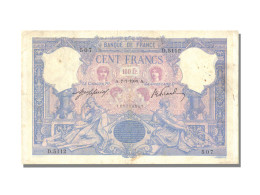 Billet, France, 100 Francs, 100 F 1888-1909 ''Bleu Et Rose'', 1908, 1908-07-07 - 100 F 1888-1909 ''Bleu Et Rose''