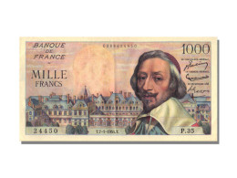 Billet, France, 1000 Francs, 1 000 F 1953-1957 ''Richelieu'', 1954, 1954-01-07 - 1 000 F 1953-1957 ''Richelieu''