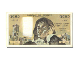 Billet, France, 500 Francs, 500 F 1968-1993 ''Pascal'', 1982, 1982-08-05, TTB+ - 500 F 1968-1993 ''Pascal''