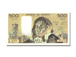 Billet, France, 500 Francs, 500 F 1968-1993 ''Pascal'', 1988, 1988-03-03, SUP - 500 F 1968-1993 ''Pascal''