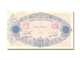 Billet, France, 500 Francs, 500 F 1888-1940 ''Bleu Et Rose'', 1932, 1932-07-21 - 500 F 1888-1940 ''Bleu Et Rose''