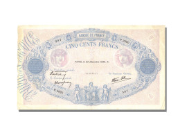 Billet, France, 500 Francs, 500 F 1888-1940 ''Bleu Et Rose'', 1939, 1939-12-25 - 500 F 1888-1940 ''Bleu Et Rose''