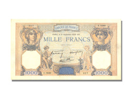 Billet, France, 500 Francs, 1 000 F 1927-1940 ''Cérès Et Mercure'', 1939 - 1 000 F 1927-1940 ''Cérès Et Mercure''