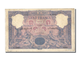 Billet, France, 100 Francs, 100 F 1888-1909 ''Bleu Et Rose'', 1896, 1896-09-05 - 100 F 1888-1909 ''Bleu Et Rose''