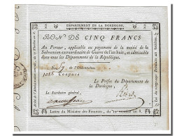 Billet, France, 5 Francs, 1800, 1800-02-06, NEUF, Lafaurie:221 - Assignats & Mandats Territoriaux