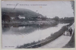 51 / Mareuil Sur Ay (Marne) Bords De Marne La Bouteille De Champagne - Mareuil-sur-Ay