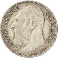 Monnaie, Belgique, Franc, 1904, TB+, Argent, KM:57.1 - 1 Franc