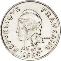 Monnaie, Nouvelle-Calédonie, 10 Francs, 1990, Paris, FDC, Nickel, KM:11 - Nieuw-Caledonië