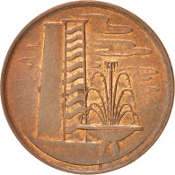 Monnaie, Singapour, Cent, 1981, SUP, Copper Clad Steel, KM:1a - Singapour