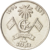 Monnaie, MALDIVE ISLANDS, Rufiyaa, 1996, SUP+, Copper-nickel, KM:73a - Maldivas