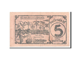 Billet, Viet Nam, 5 Dông, 1949, TTB - Viêt-Nam