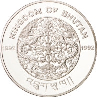 Monnaie, Bhoutan, 300 Ngultrums, 1992, FDC, Argent, KM:77 - Bhutan