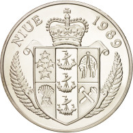 Monnaie, Niue, Elizabeth II, 50 Dollars, 1989, FDC, Argent, KM:44 - Niue