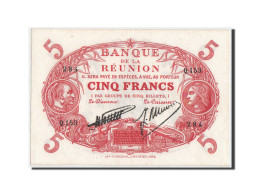 Billet, Réunion, 5 Francs, 1938, KM:14, SUP+ - Reunion