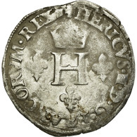 Monnaie, France, Demi Gros De Nesle, 1551, Paris, TB, Argent, Duplessy:995 - 1547-1559 Henry II