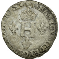 Monnaie, France, Gros De Nesle, 1550, Paris, TB, Argent, Ciani:1301 - 1547-1559 Hendrik II