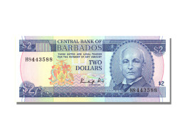 Billet, Barbados, 2 Dollars, KM:36, NEUF - Barbados