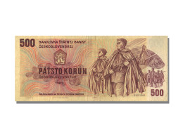 Billet, Tchécoslovaquie, 500 Korun, 1973, SUP - Tschechoslowakei