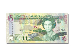 Billet, Etats Des Caraibes Orientales, 5 Dollars, KM:31k, NEUF - Oostelijke Caraïben