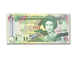 Billet, Etats Des Caraibes Orientales, 5 Dollars, KM:31k, NEUF - East Carribeans