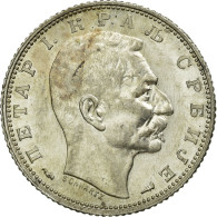 Monnaie, Serbie, Peter I, Dinar, 1915, Paris, SUP+, Argent, KM:25.3 - Serbie