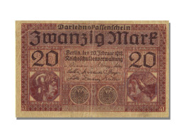 Billet, Allemagne, 20 Mark, 1918, 1918-02-20, TTB - Sonstige & Ohne Zuordnung