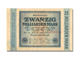 Billet, Allemagne, 20 Milliarden Mark, 1923, 1923-10-01, KM:118a, SUP - Amministrazione Del Debito