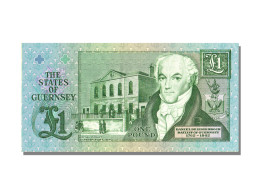 Billet, Guernsey, 1 Pound, KM:52a, NEUF - Guernesey