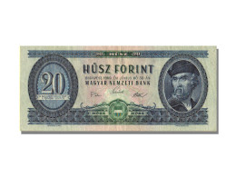 Billet, Hongrie, 20 Forint, 1969, 1969-06-30, SPL - Hongrie