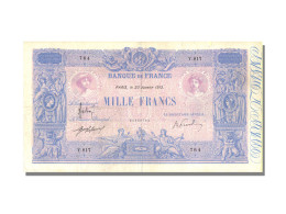 Billet, France, 1000 Francs, 1 000 F 1889-1926 ''Bleu Et Rose'', 1913 - 1 000 F 1889-1926 ''Bleu Et Rose''