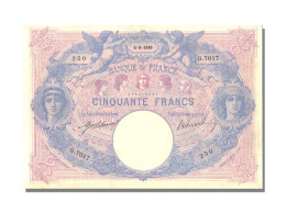 Billet, France, 50 Francs, 50 F 1889-1927 ''Bleu Et Rose'', 1916, 1916-09-05 - 50 F 1889-1927 ''Bleu Et Rose''