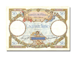 Billet, France, 50 Francs, 50 F 1927-1934 ''Luc Olivier Merson'', 1933 - 50 F 1927-1934 ''Luc Olivier Merson''