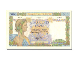 Billet, France, 500 Francs, 500 F 1940-1944 ''La Paix'', 1941, 1941-01-16, NEUF - 500 F 1940-1944 ''La Paix''