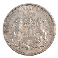 Monnaie, Etats Allemands, HAMBURG, 3 Mark, 1910, Hamburg, TTB, Argent, KM:620 - Other & Unclassified