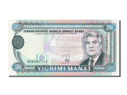 Billet, Turkmenistan, 20 Manat, NEUF - Turkménistan
