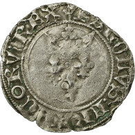 Monnaie, France, Florette, Châlons-Sur-Marne, TB+, Argent, Duplessy:387D - 1380-1422 Carlos VI El Bien Amado