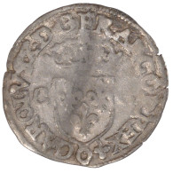 Monnaie, France, Douzain, 1593, Riom, TTB, Argent, Sombart:4414 - Sonstige & Ohne Zuordnung