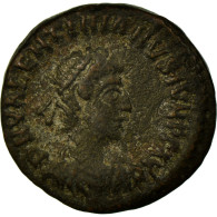 Monnaie, Valentinian II, Nummus, Siscia, SUP, Cuivre, Cohen:68 - El Bajo Imperio Romano (363 / 476)