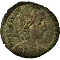 Monnaie, Constantius II, Maiorina, TB+, Cuivre, Cohen:44 - La Fin De L'Empire (363-476)