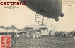 LE DIRIGEABLE " VILLE DE NANCY " SOCIETE ASTRA ATTERISSAGE 88 VOSGES AVIATION ZEPPELIN BALLON - Zeppeline