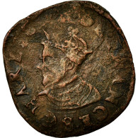 Monnaie, France, Double Tournois, 1594, Troyes, TB+, Cuivre, Duplessy:1186 - Sonstige & Ohne Zuordnung