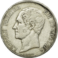 Monnaie, Belgique, Leopold I, 5 Francs, 5 Frank, 1851, TTB, Argent, KM:17 - 5 Frank