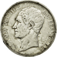 Monnaie, Belgique, Leopold I, 5 Francs, 5 Frank, 1865, TTB, Argent, KM:17 - 5 Frank