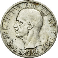 Monnaie, Albania, 5 Lek, 1939, Rome, TTB+, Argent, KM:33 - Albanien