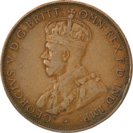 Monnaie, Australie, George V, Penny, 1933, TTB, Bronze, KM:23 - Penny