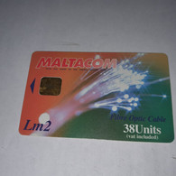 Malta-(MLT-169/A)-fibre Optic A-(17)-(38units)-(001425202)-(look Out Side Chip)-used Card+1card Prepiad Free - Malte