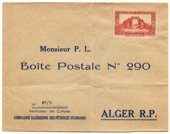 Algérie 1936. ~ YT 115 - 90 C. Arc De Triomphe De Lambèse Sur Lettre Pré Timbrée Non Utilisée - Brieven En Documenten