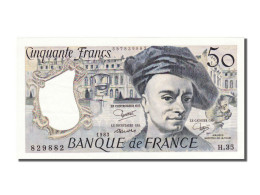 Billet, France, 50 Francs, 50 F 1976-1992 ''Quentin De La Tour'', 1983, SPL - 50 F 1976-1992 ''Quentin De La Tour''