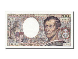 Billet, France, 200 Francs, 200 F 1981-1994 ''Montesquieu'', 1990, SUP+ - 200 F 1981-1994 ''Montesquieu''